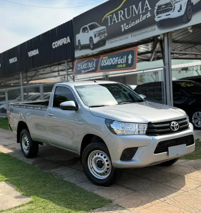 Carro Toyota Hilux Cabine Simples 2025 2.8 TDI 4x4 AT
