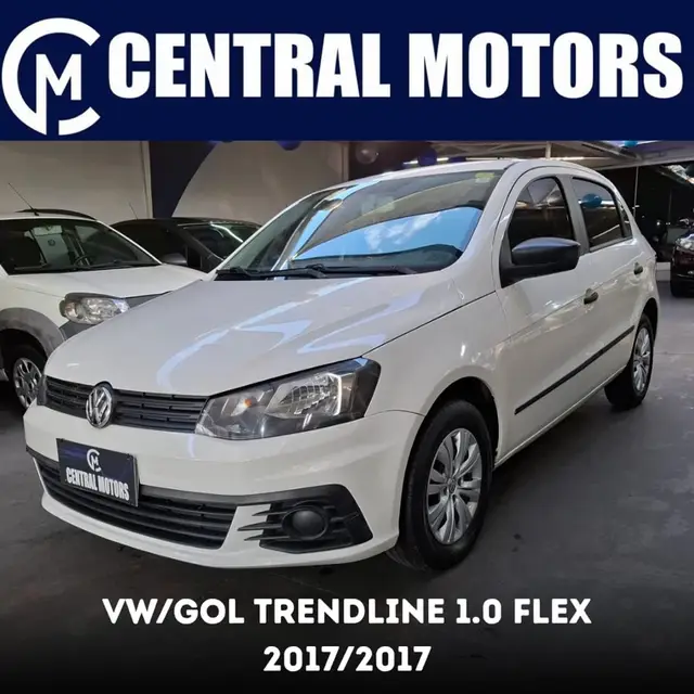 Carro Volkswagen Gol 2017 1.0 MPI Trendline (Flex) 2p