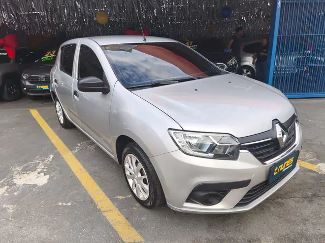 Carro Renault Sandero 2020 Life 1.0 12V SCe (Flex)