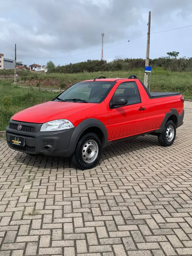 Carro Fiat Strada 2020 Hard Working 1.4 (Flex) (Cabine Simples)