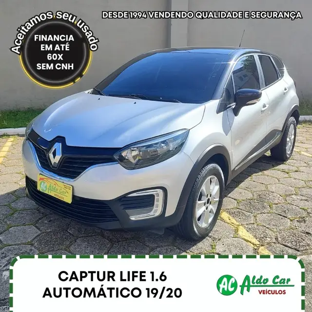 Carro Renault Captur 2020 Life 1.6 16v SCe CVT (Flex)