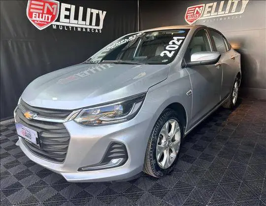 Carro Chevrolet Onix Plus 2021 1.0 Premier Turbo Flex (Aut)