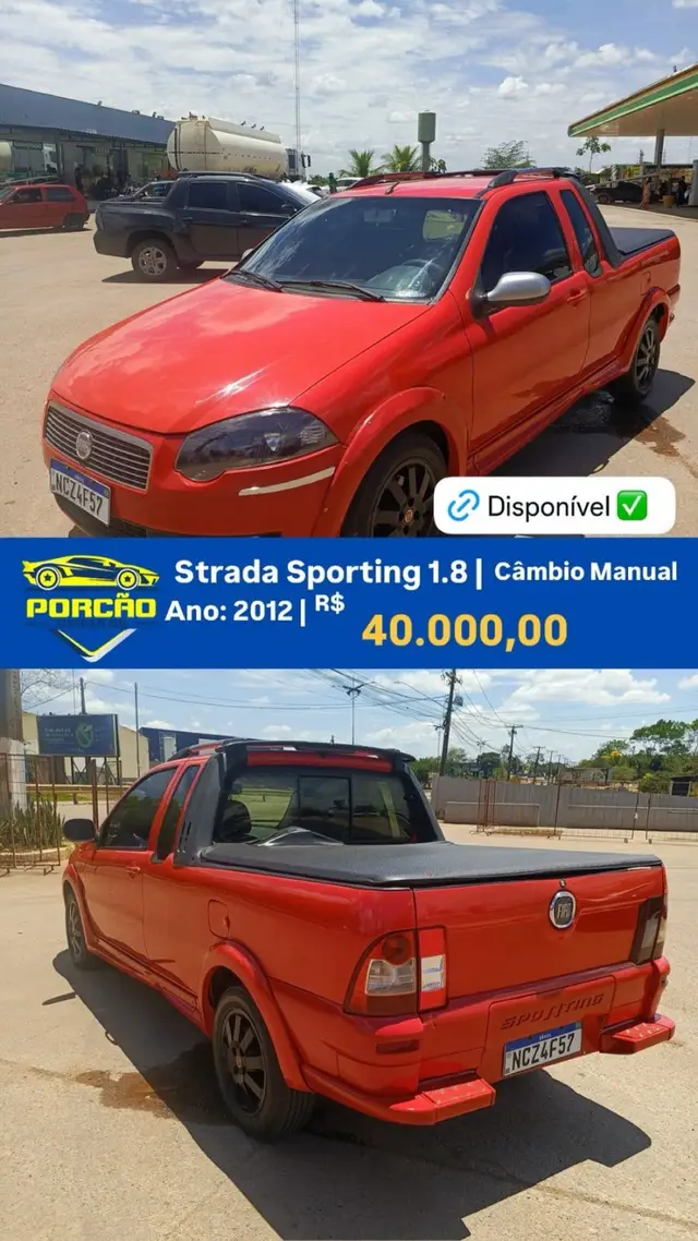 Carro Fiat Strada 2012 Sporting 1.8 16V (Flex)