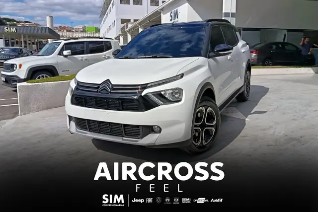 Carro Citroën C3 Aircross 2025 Shine 1.0 Flex Turbo 200 7L AT