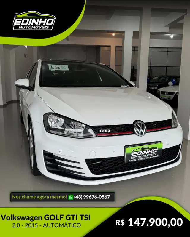 Carro Volkswagen Golf 2015 GTI 2.0 TSi DSG