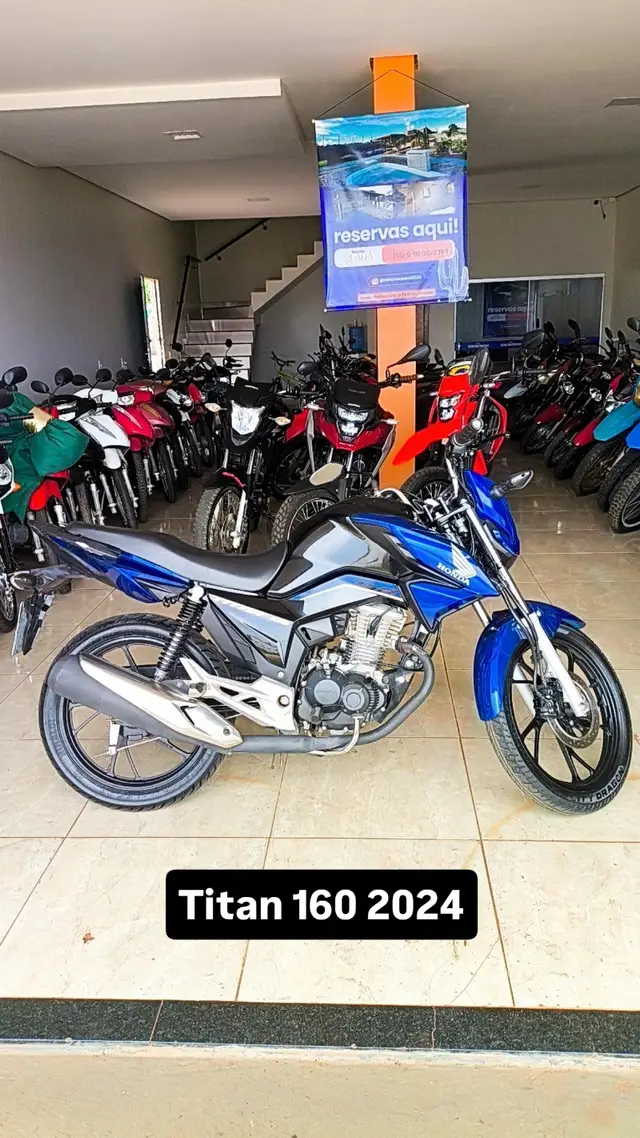 Moto Honda CG 160 2024 Titan