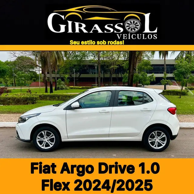 Carro Fiat Argo 2025 Drive 1.0