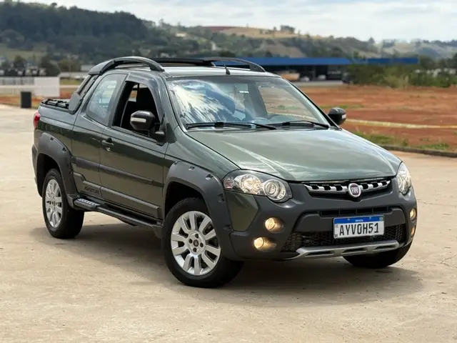 Carro Fiat Strada 2015 Adv.1.8 16V Dualogic Flex CD