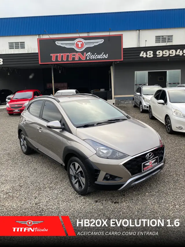 Carro Hyundai HB20X 2022 Evolution 1.6 (Aut) (Flex)