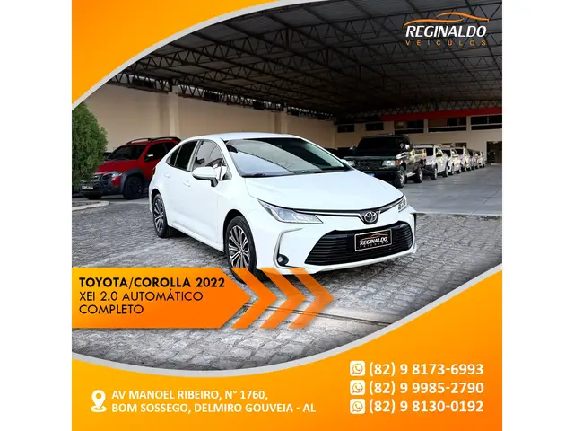 Carro Toyota Corolla 2022 XEi 2.0 Dynamic Force (Flex) (Aut)