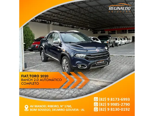 Carro Fiat Toro 2020 2.0 TDI Ranch Auto 4WD