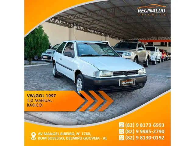 Carro Volkswagen Gol 1997 1.0 i