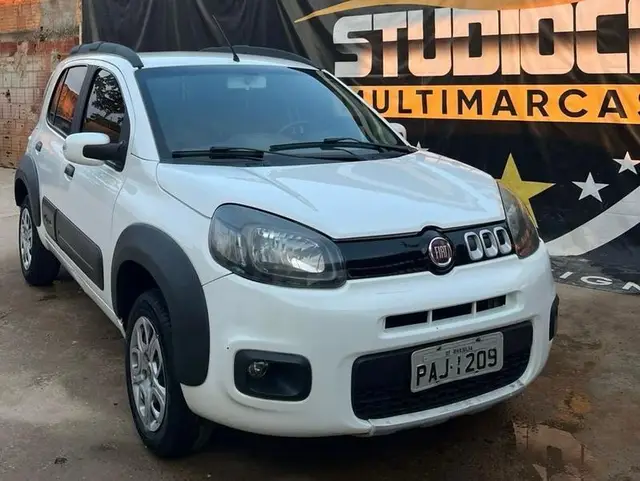 Carro Fiat Uno 2016 Attractive 1.0 (Flex) 4p