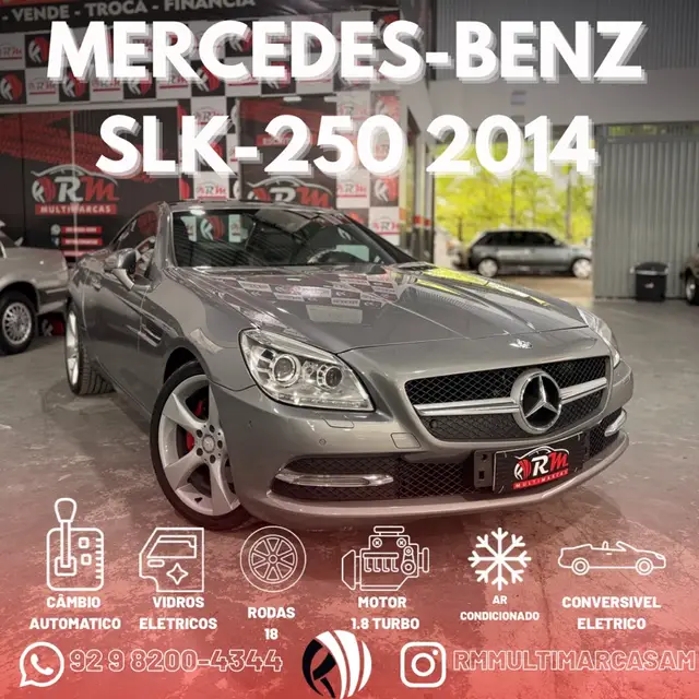 Carro Mercedes-Benz Classe SLK 2014 SLK 250 1.8 CGI
