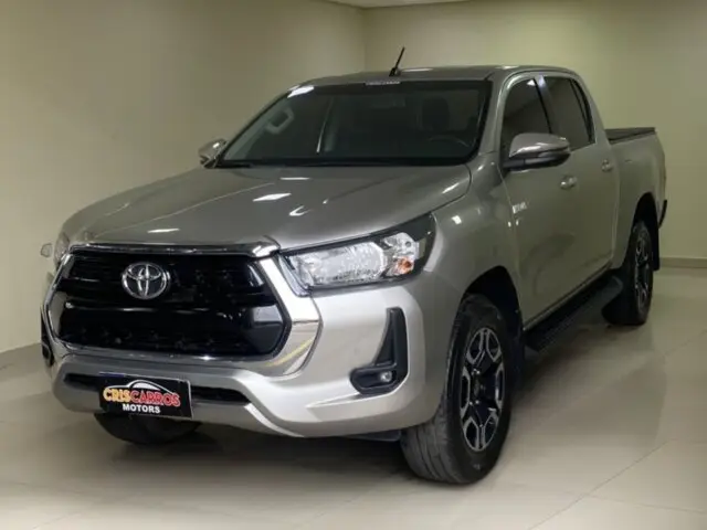 Carro Toyota Hilux Cabine Dupla 2021 SRV 2.7 CD 4x2 (Flex) (Aut)