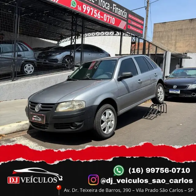 Carro Volkswagen Gol 2006 City 1.0 (Flex) 4p