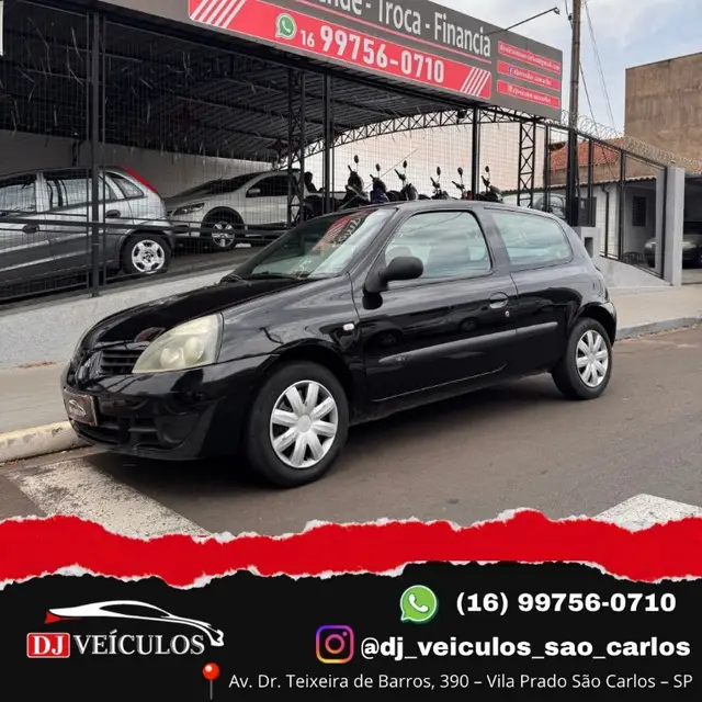 Carro Renault Clio 2011 Hi-Flex 1.0 16V 3p
