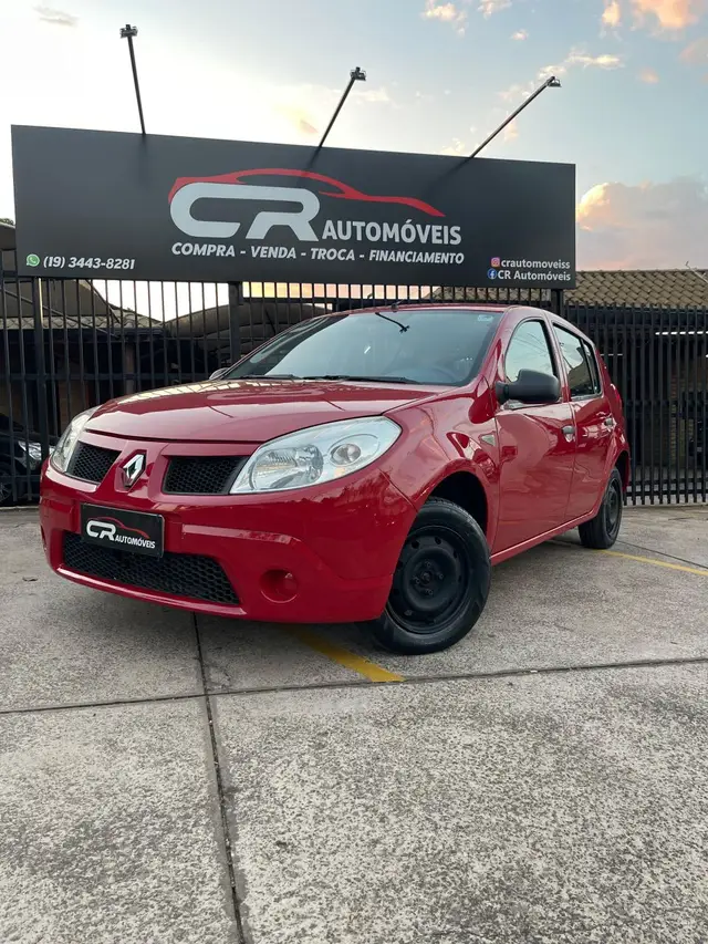 Carro Renault Sandero 2010 Authentique 1.0