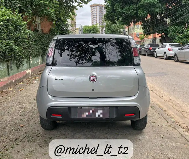 Carro Fiat Uno 2016 Attractive 1.0 (Flex) 4p