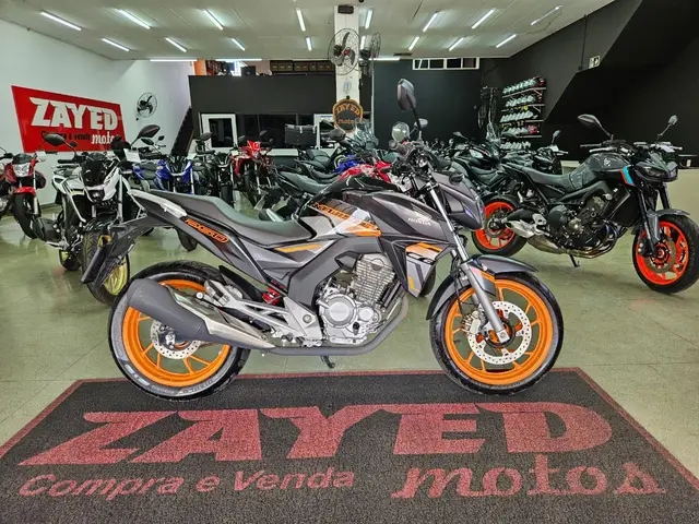 Moto Honda CB 250F Twister 2021 250F (ABS) Cinza fosco