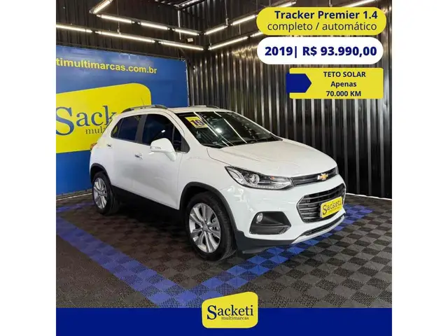 Carro Chevrolet Tracker 2019 Premier 1.4 Turbo (Aut) (Flex)