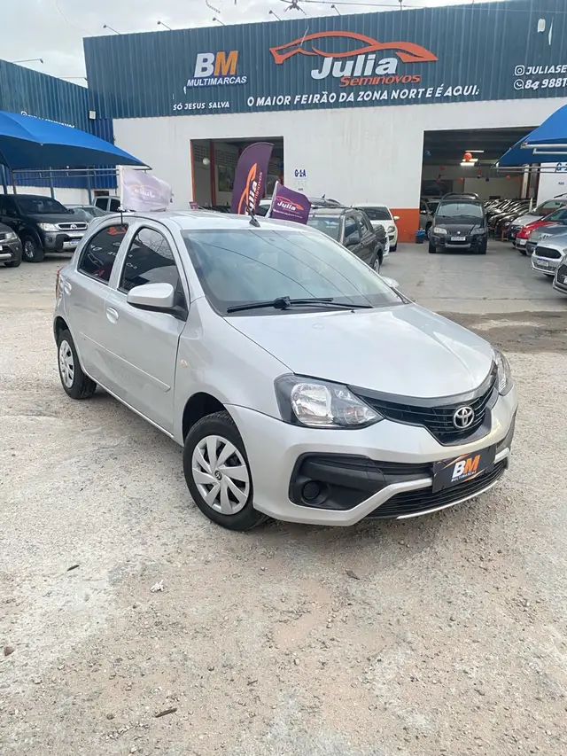 Carro Toyota Etios 2020 X 1.3 (Aut) (Flex)