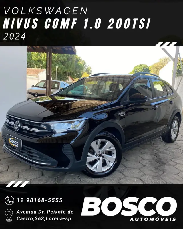 Carro Volkswagen Nivus 2024 Comfortline 200 TSI