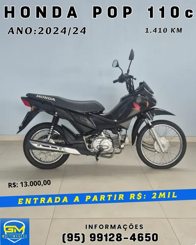 Moto Honda Pop 110i 2024 110i