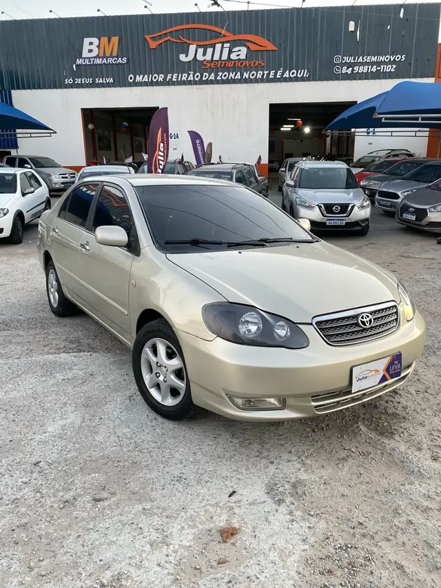 Carro Toyota Corolla 2003 Sedan XEi 1.8 16V