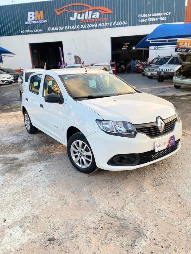 Carro Renault Sandero 2019 Authentique 1.0 12V SCe (Flex)