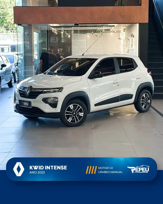 Carro Renault Kwid 2023 Intense 1.0 12v SCe (Flex)