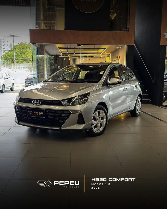 Carro Hyundai HB20 2025 Comfort Plus 1.0 (Mec.)