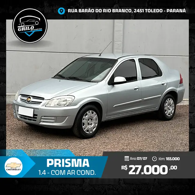 Carro Chevrolet Prisma 2007 Maxx 1.4 (Flex)