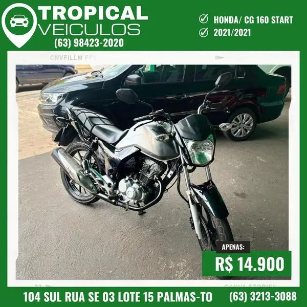 Moto Honda CG 150 2021 Cg 150 Start Blueflex