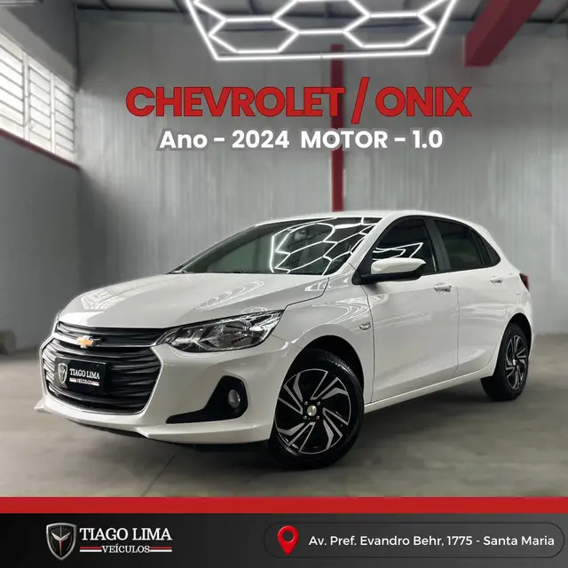 Carro Chevrolet Onix 2024 1.0