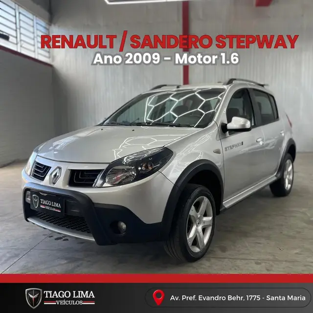 Carro Renault Sandero Stepway 2009 1.6 16V (Flex)