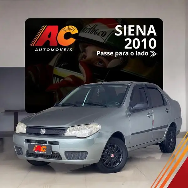 Carro Fiat Siena 2010 Fire 1.0 8V (Flex)