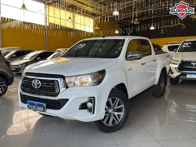 Carro Toyota Hilux Cabine Dupla 2019 Hilux 2.8 16v TDI SRV CD 4x4 (Aut)