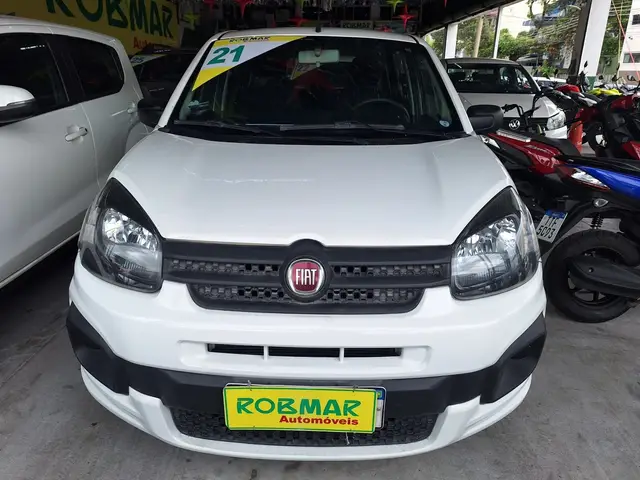 Carro Fiat Uno 2021 Attractive 1.0