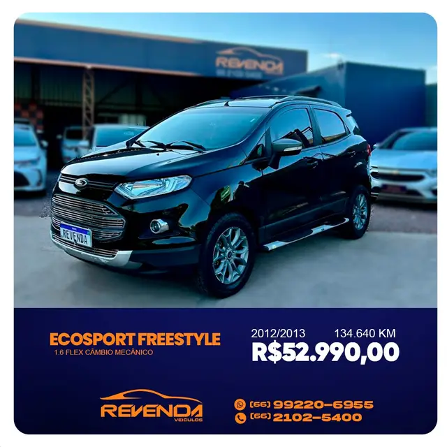 Carro Ford EcoSport 2013 Ecosport Freestyle 2.0 16V (Flex)