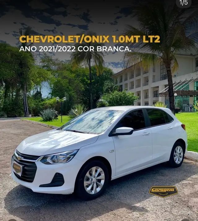 Carro Chevrolet Onix 2022 LT II 1.0 (Flex)