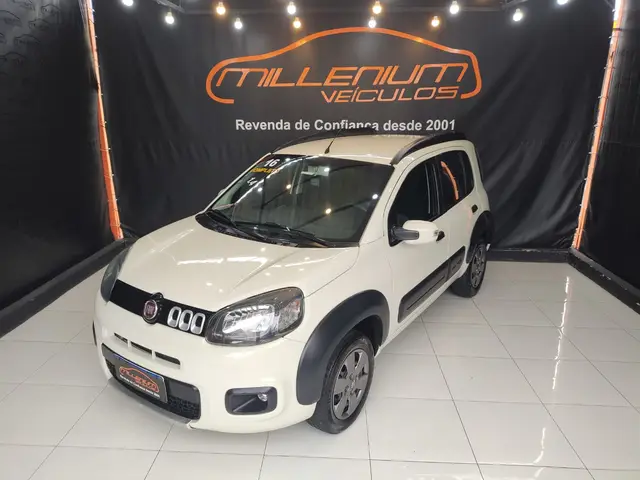 Carro Fiat Uno 2016 Way 1.4 8V (Flex) 4p
