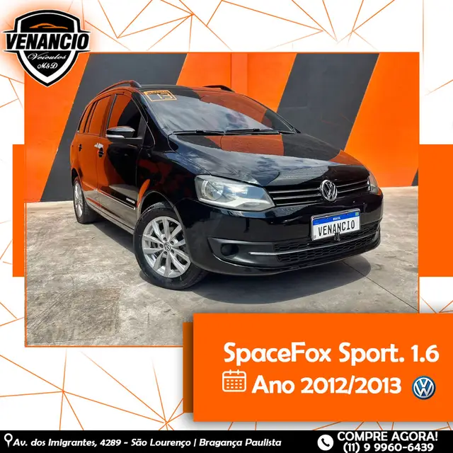 Carro Volkswagen SpaceFox 2013 Sportline 1.6 8V (Flex)