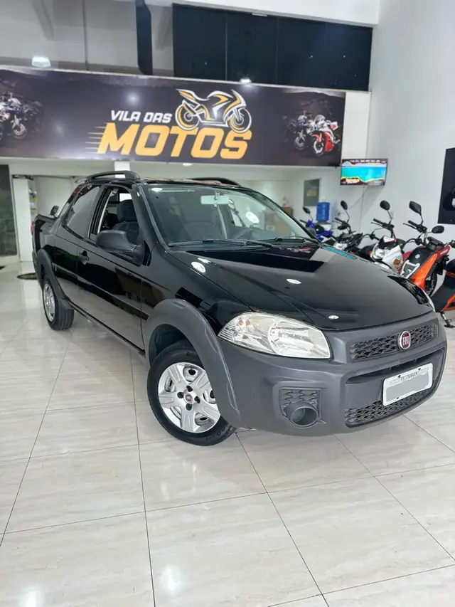 Carro Fiat Strada 2014 Working 1.4 (Flex) (Cabine Dupla)