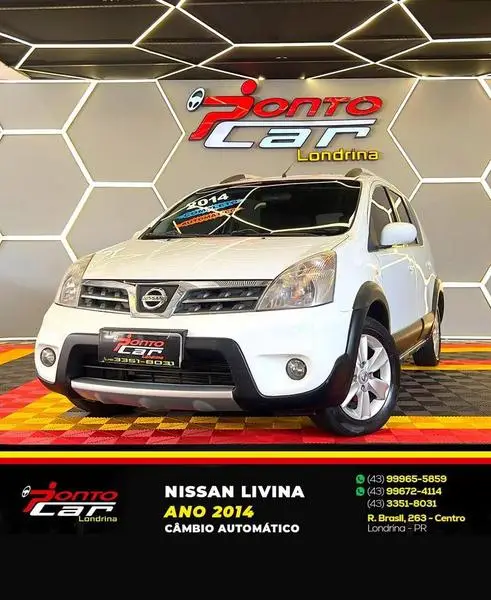 Carro Nissan Livina 2014 S 1.8 16V (flex) (aut)
