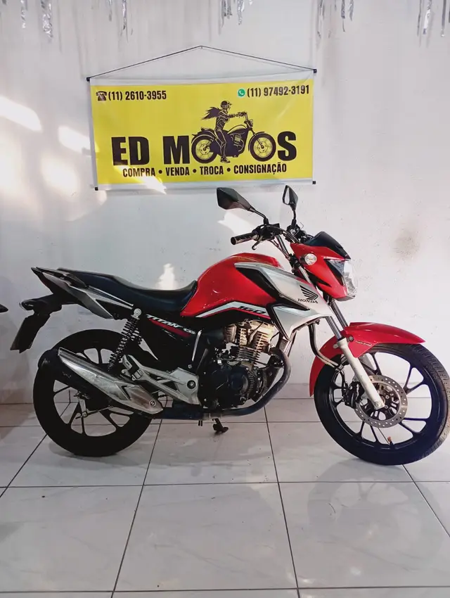 Moto Honda CG 160 2022 Titan