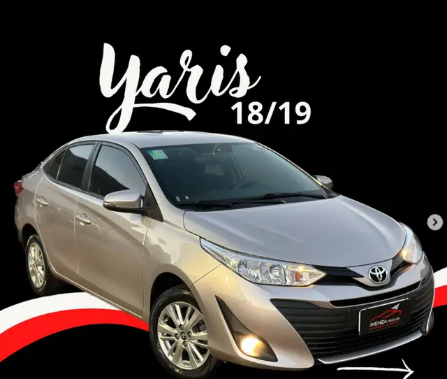 Carro Toyota Yaris 2019 1.3 XL (Flex)