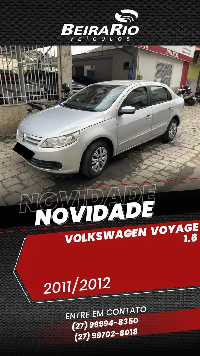 Carro Volkswagen Voyage 2012 1.6 Total Flex