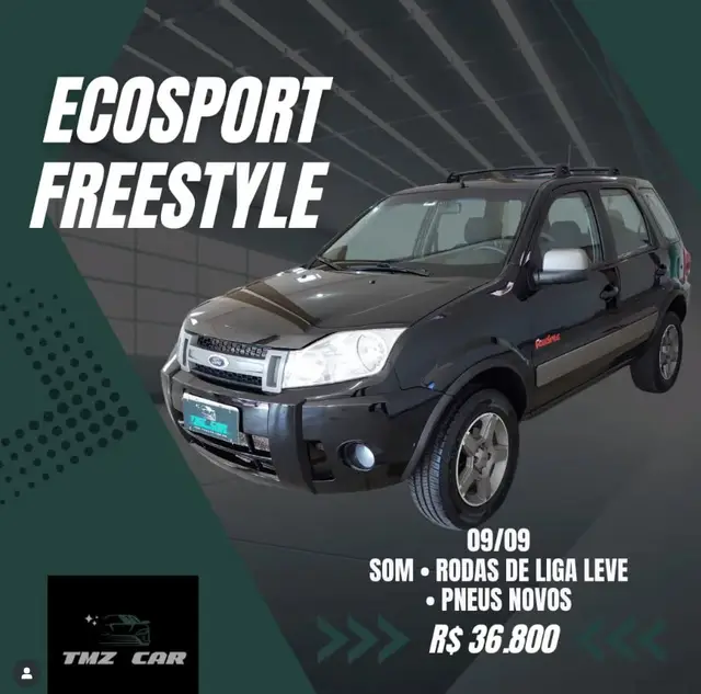 Carro Ford EcoSport 2009 Ecosport Freestyle 1.6 (Flex)