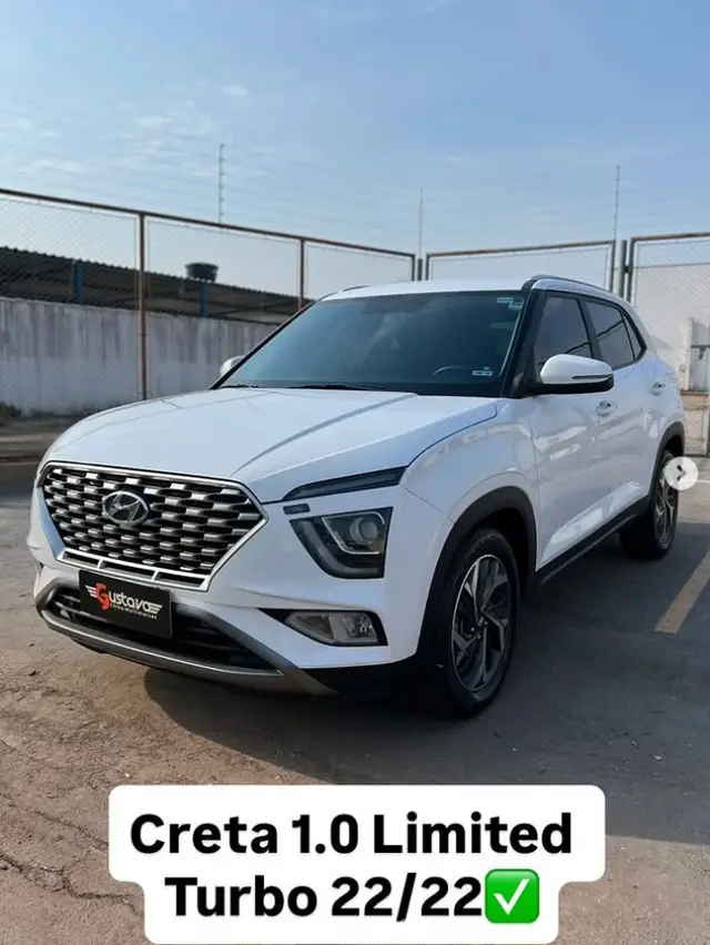 Carro Hyundai Creta 2022 Limited 1.0 Turbo (Aut) (Flex)